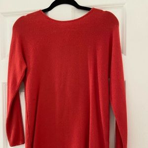 Michael Kors Red Tunic Sweater